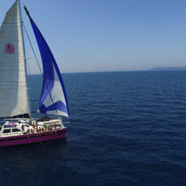 Journée en catamaran à Cap Taillat