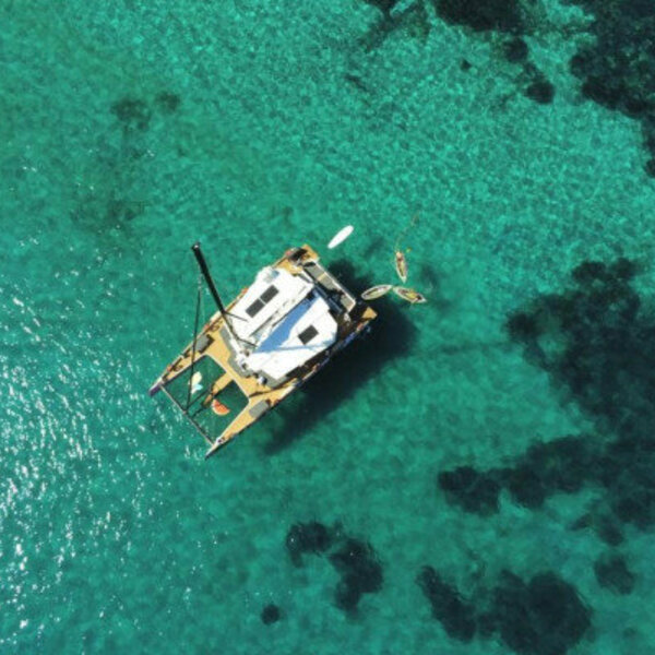Journée en catamaran à Cap Taillat