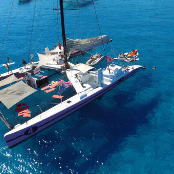 Journée en catamaran à Cap Taillat
