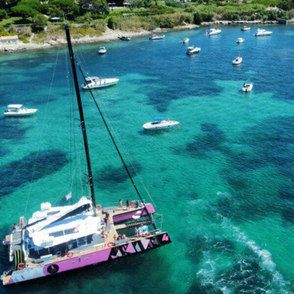 Journée en catamaran à Cap Taillat